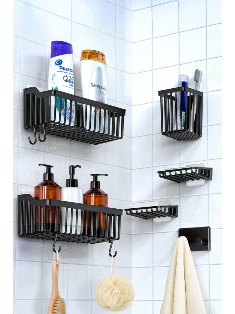 6'lı Banyo Seti Yapışkanlı